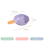 Ice Cream Cone Bowl With Handle Black Current 400 ml