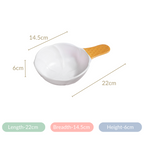Ice Cream Bowl With Handle Vanilla 400 ml Nestasia