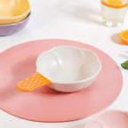 Ice Cream Bowl With Handle Vanilla 400 ml Nestasia