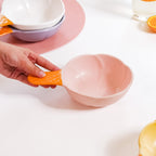 Ice Cream Bowl With Handle Strawberry Pink 400 ml Nestasia