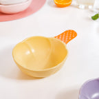 Ice Cream Shape Bowl With Handle 400 ml Nestasia