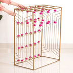 Box Frame Metal Backdrop For Puja Decor 38 Inch Nestasia