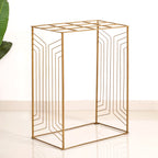 Box Frame Metal Backdrop For Puja Decor 38 Inch Nestasia