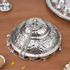 Brass Chattar For Hindu Gods Singhasan Or Mandir 12cm Nestasia
