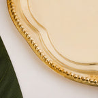 Veda Pure Brass Floral Tray For Festive Decor 24cm Nestasia