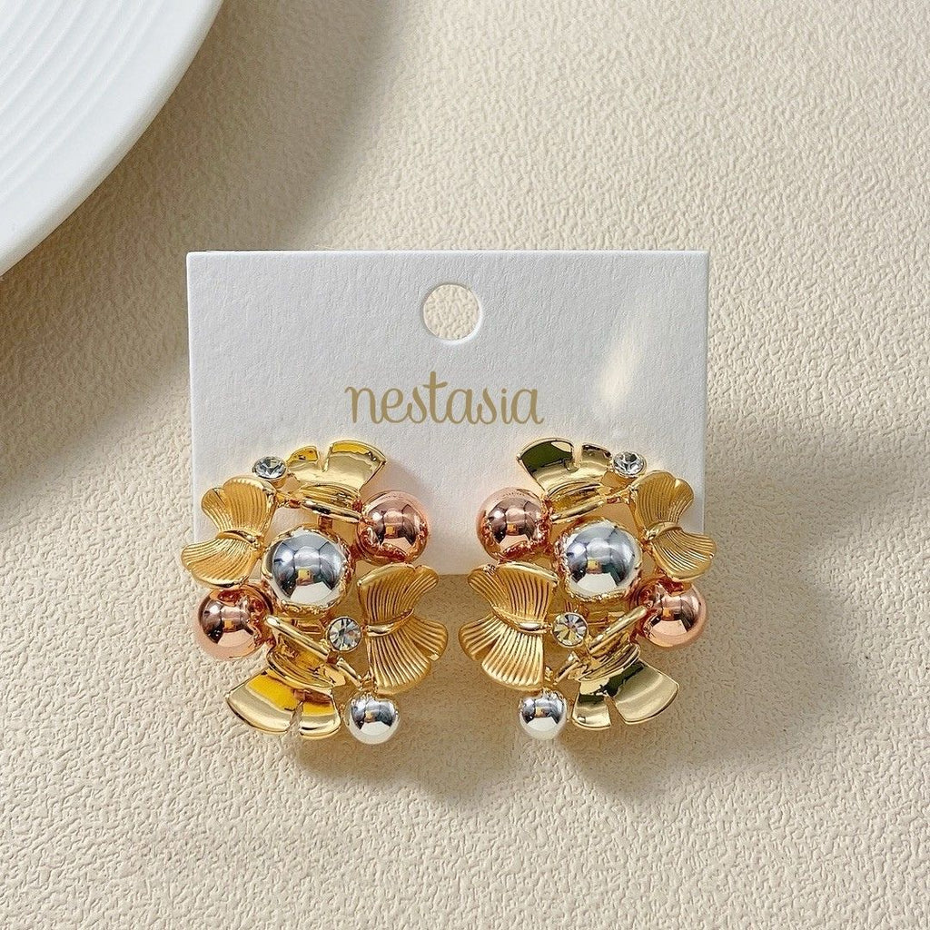 Butterfly Stud Earrings Nestasia