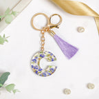 Charming Elegance C Alphabet Keychain Nestasia