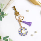 Charming Elegance C Alphabet Keychain Nestasia