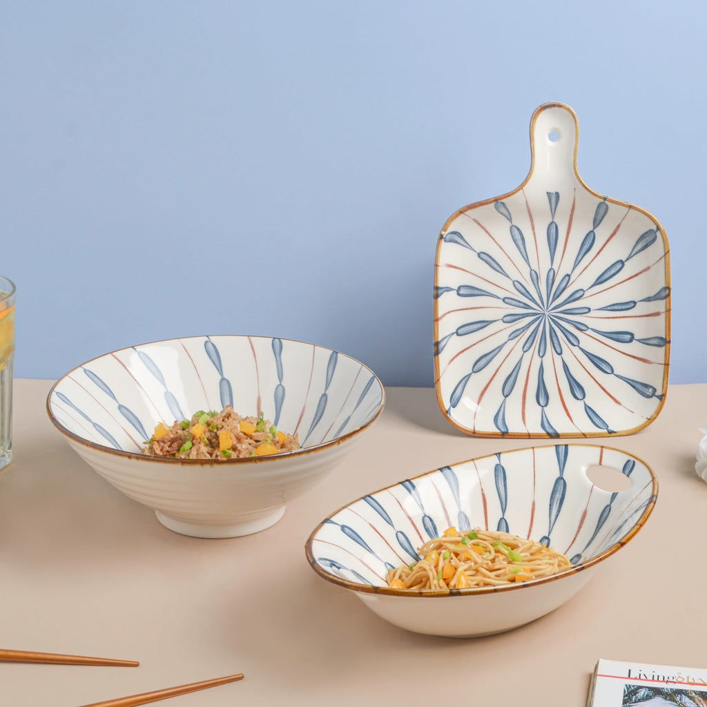 Mizo Teardrop Ceramic Ramen Bowl 900 ml Nestasia