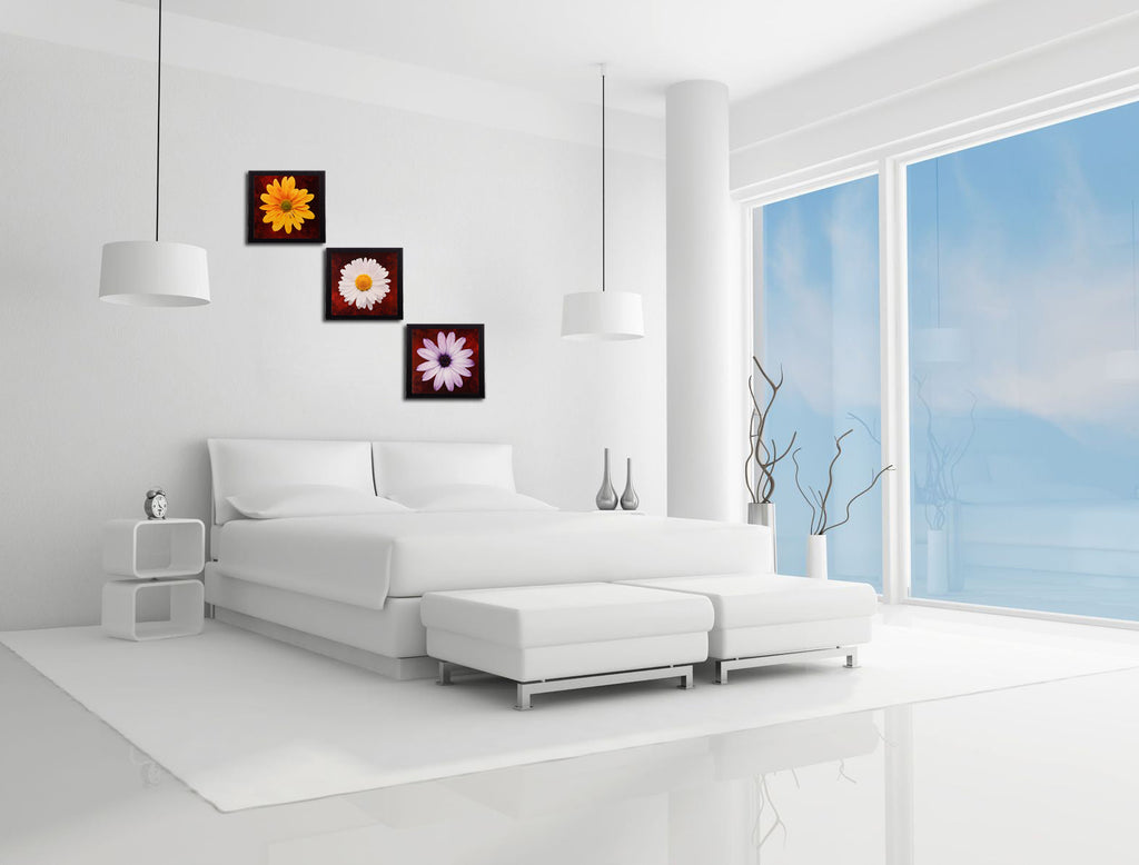 Set of 3 Satin Matt Textured Art Painting Kafalo