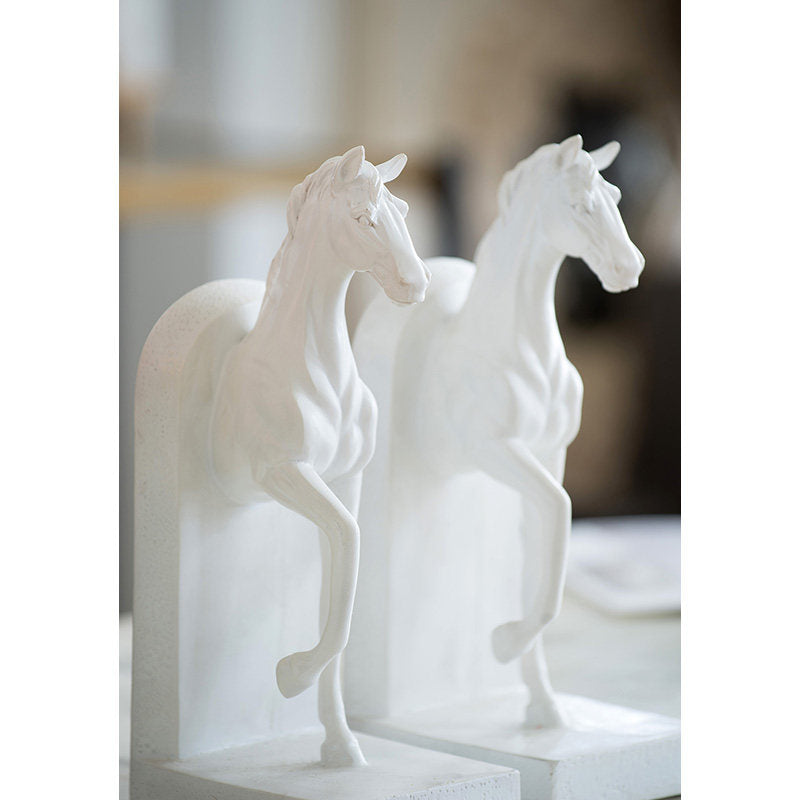 3D Animal Horse Bookends For Home Decor And Desk Accessories