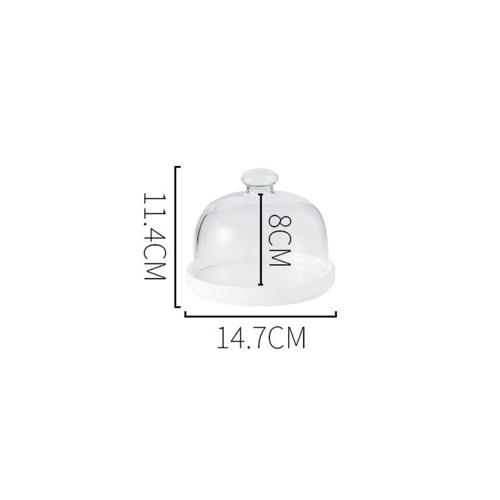 Cake Plate With Dome 6 Inch Nestasia