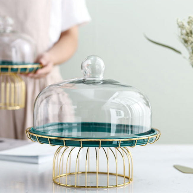 Cake Stand With Lid 8 inch Nestasia