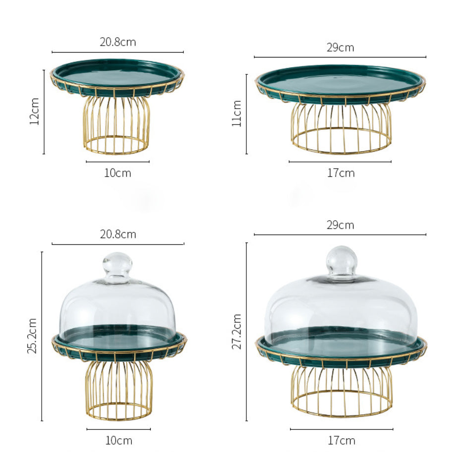 Cake Stand With Lid 11 inch Nestasia