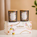 Woodberry Scented Candle Jar With Lid Set Of 2 Nestasia
