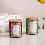 Sugar Rush & Mint Rosemary Scented Candles Set Of 2 Nestasia