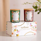 Sugar Rush & Mint Rosemary Scented Candles Set Of 2 Nestasia