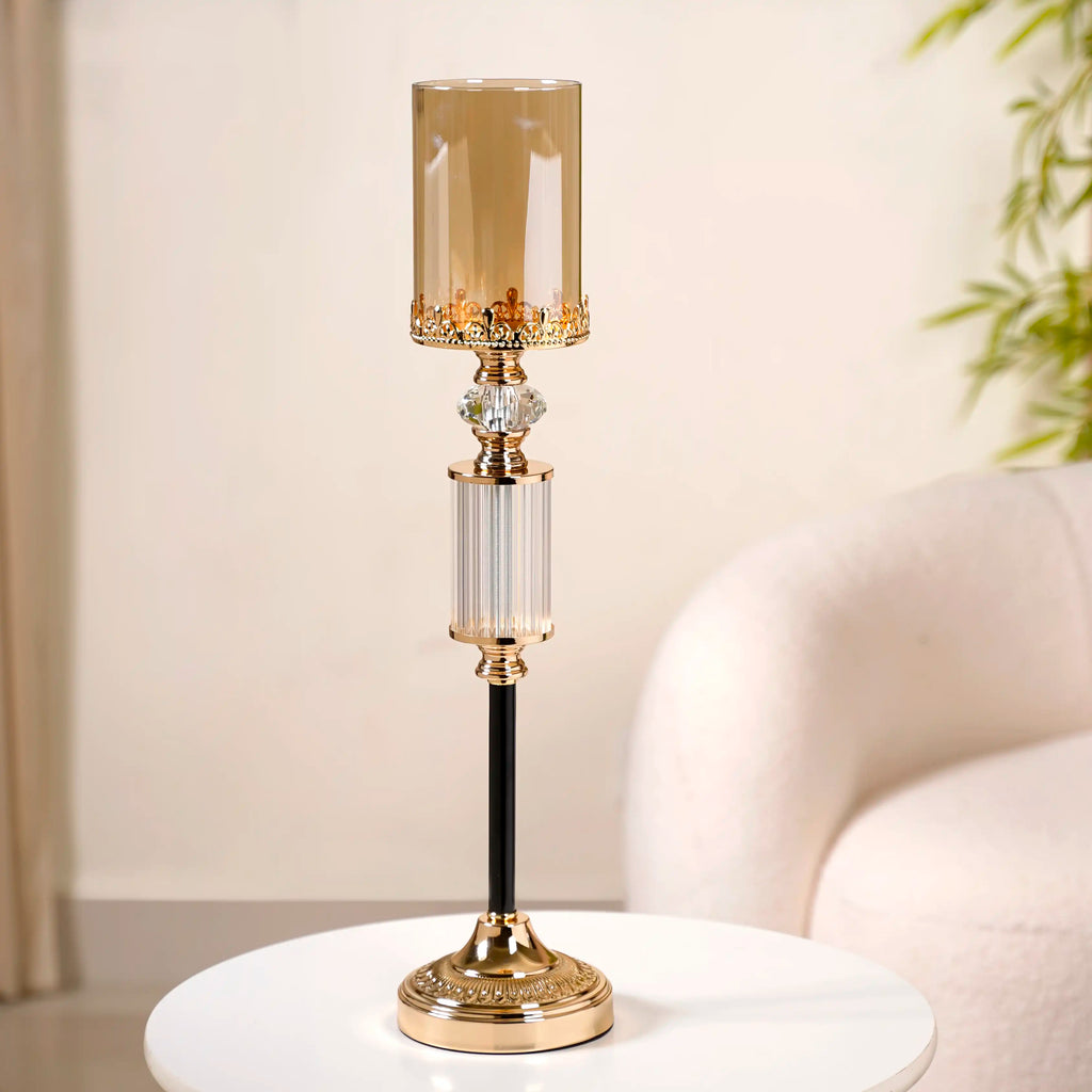 Tall Luxury Floor Candle Holder Set Of 3 Nestasia