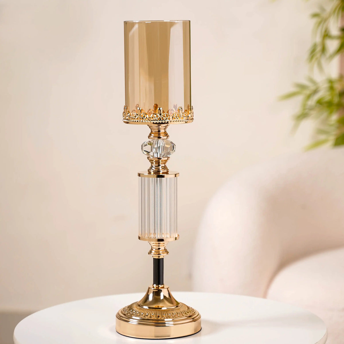 Tall Luxury Floor Candle Holder Set Of 3 Nestasia
