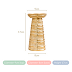 Golden Glow Candle Holder Nestasia
