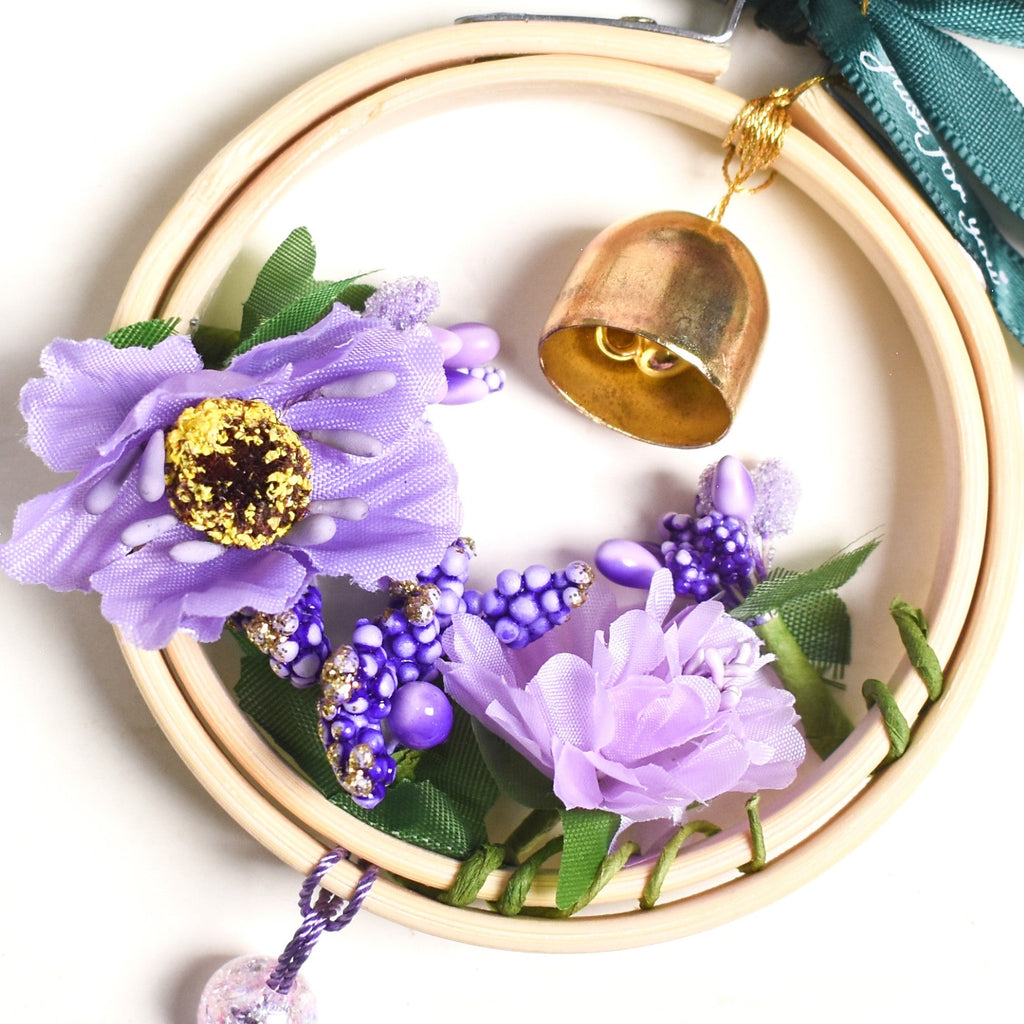 Stylish Lavender DIY Hanging Car Charm Nestasia