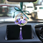 Stylish Lavender DIY Hanging Car Charm Nestasia