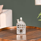 Casa Glow Tealight Holder In Silver Nestasia