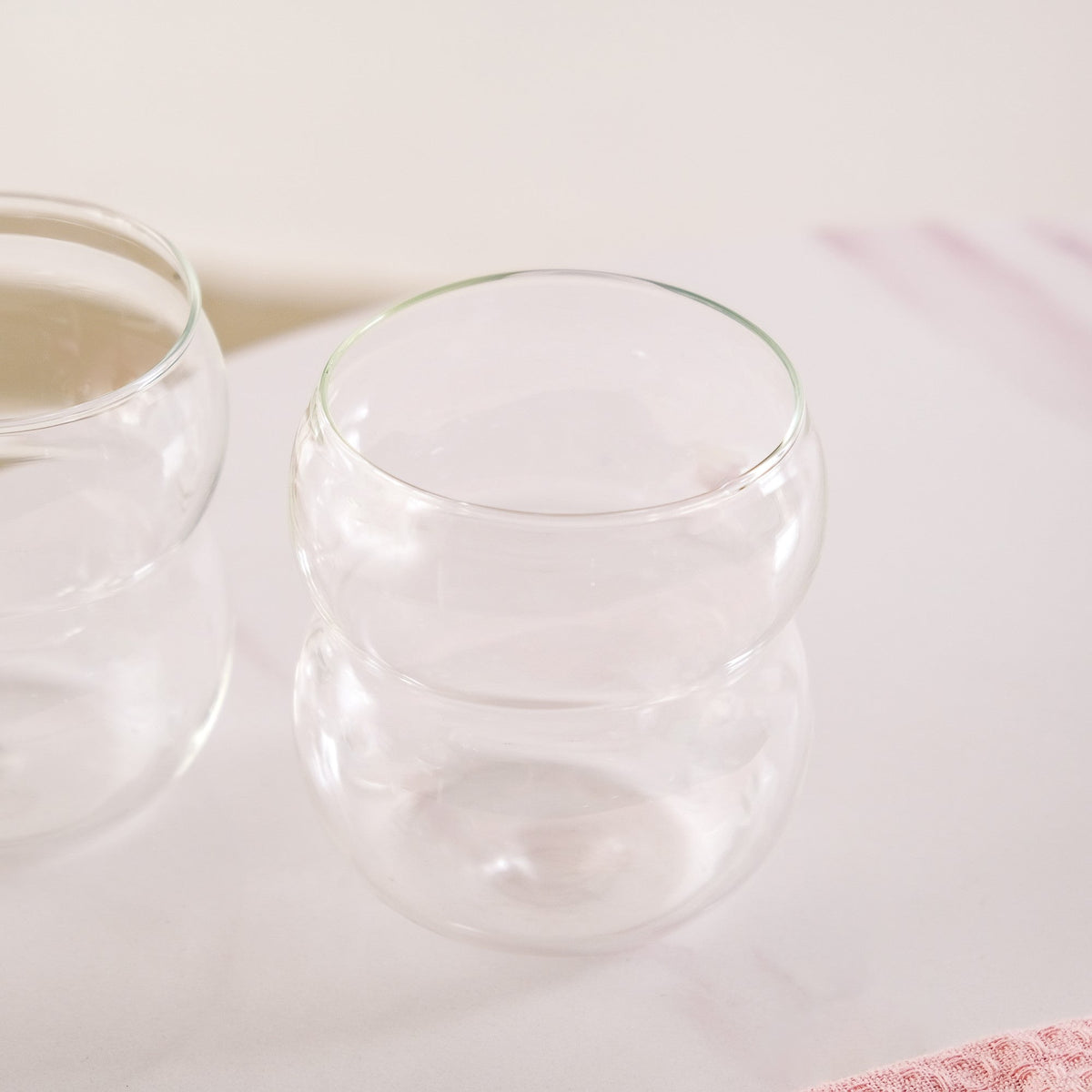 Retro Glass Set Of 2 400ml Nestasia