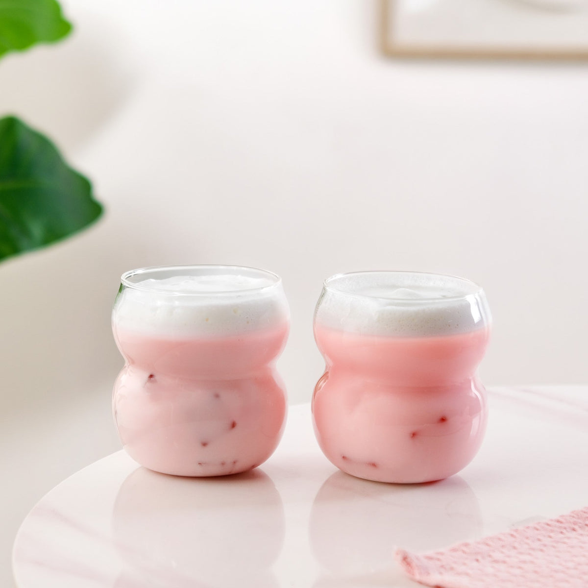 Retro Glass Set Of 2 400ml Nestasia