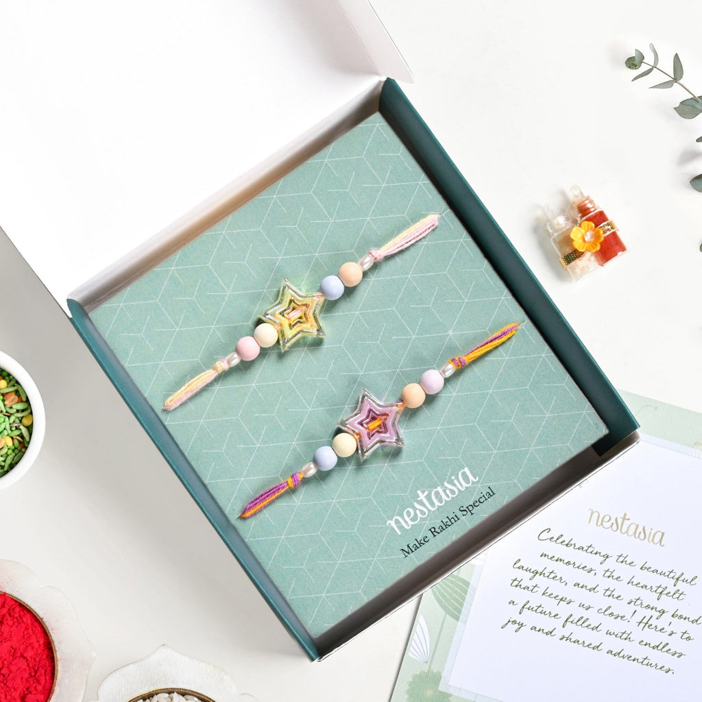Star Rakhi Gift Set Nestasia