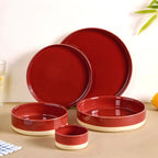 Amber Clay 22 Piece Dinnerset For 6 Nestasia