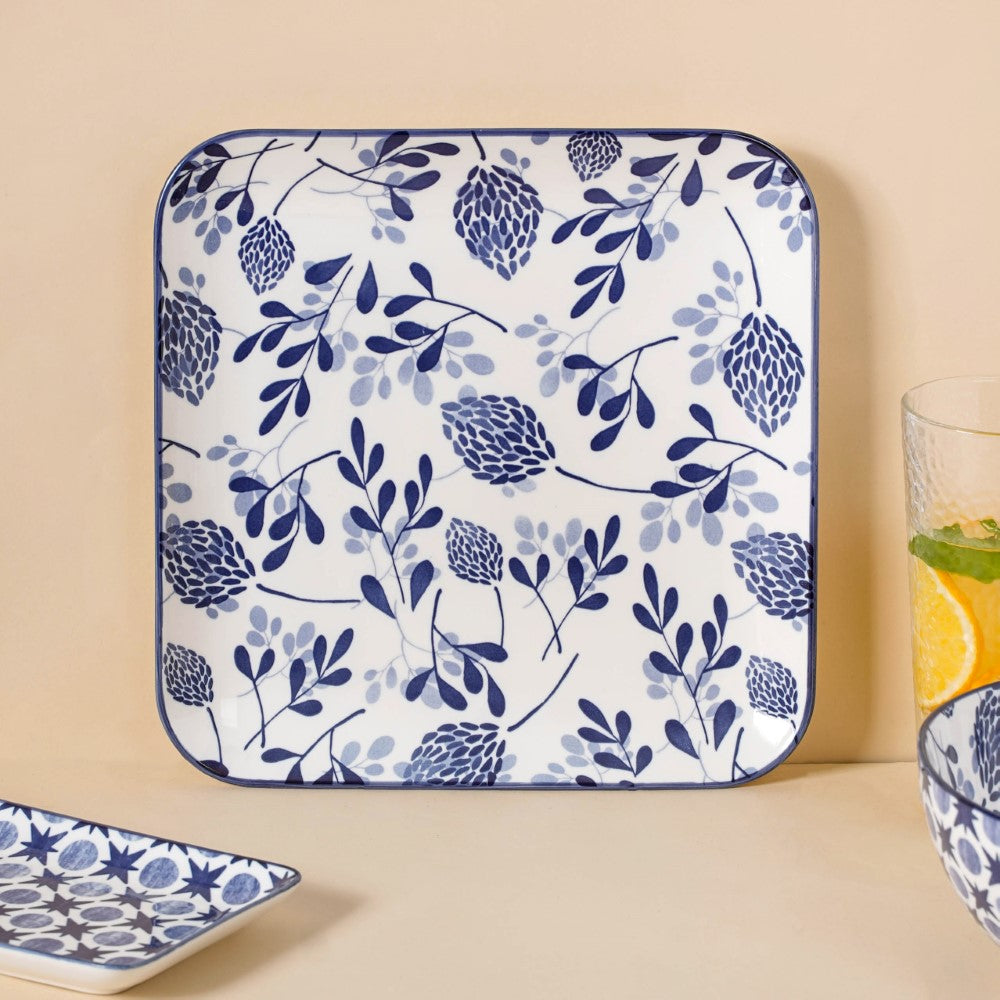 Blue 26 Piece Dinnerware Set For 6 Nestasia