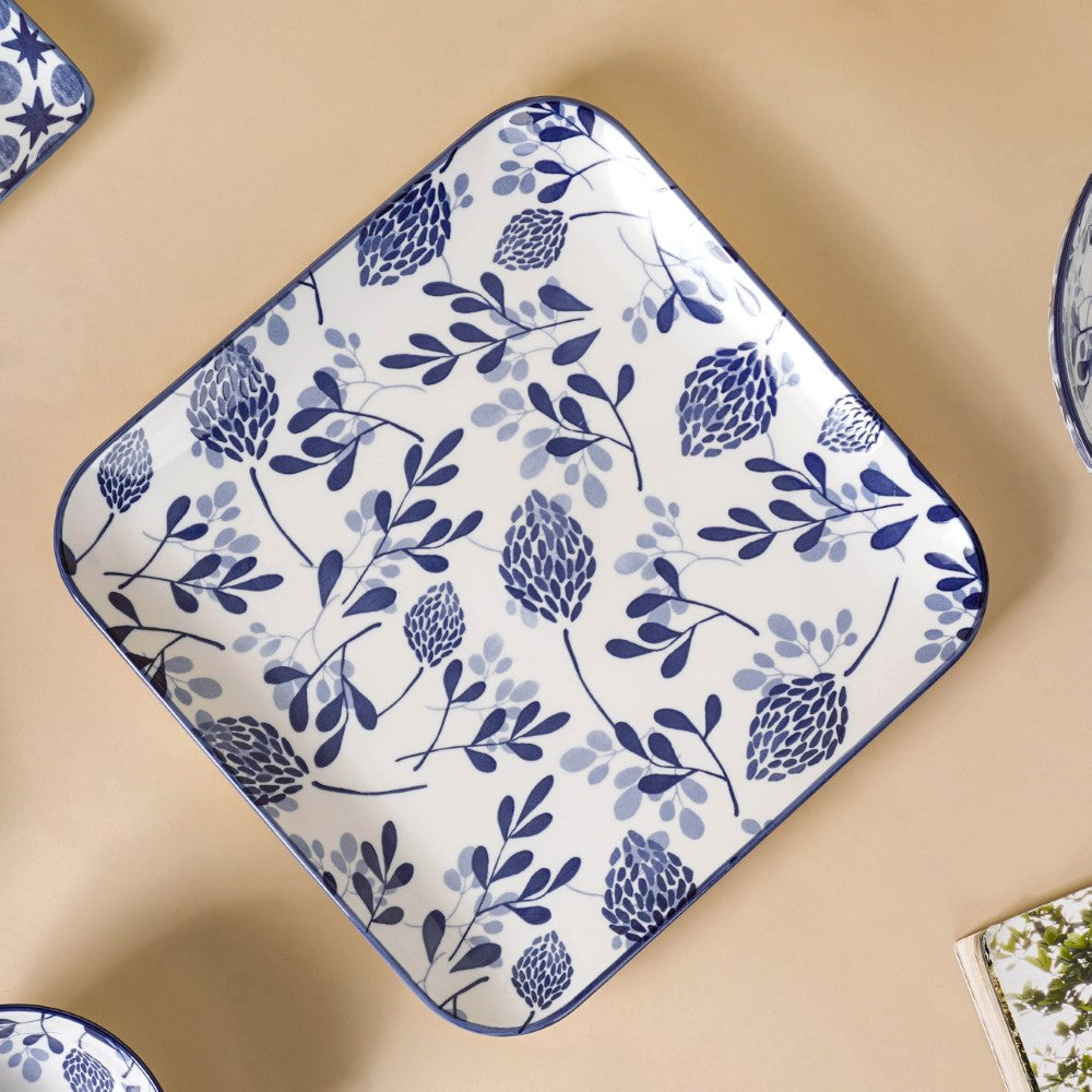 Blue 26 Piece Dinnerware Set For 6 Nestasia
