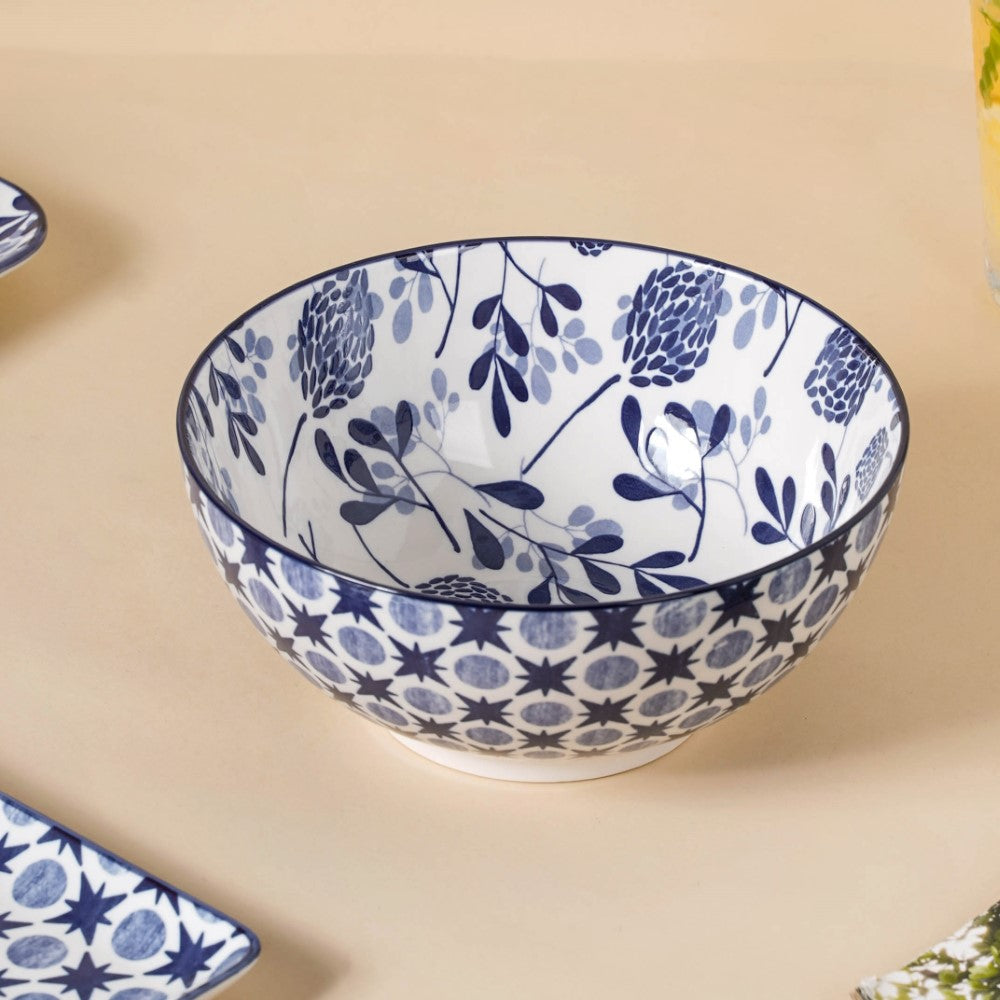 Blue 26 Piece Dinnerware Set For 6 Nestasia