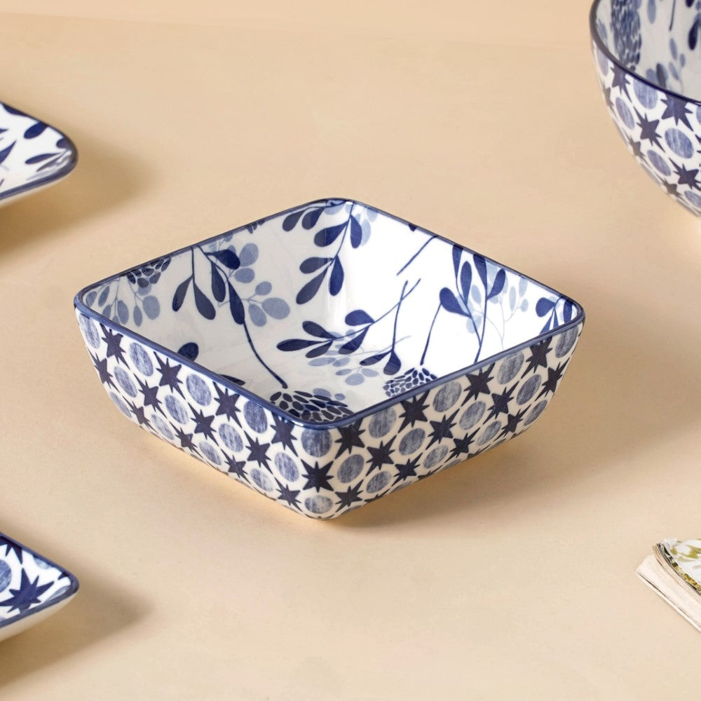 Blue 26 Piece Dinnerware Set For 6 Nestasia