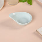 Set Of 3 Colourful Ceramic Bowls With Bamboo Tray 100ml Nestasia