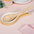 Ceramic Spoon Rest With Stand Nestasia