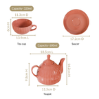Single Serve Ambrosia Ceramic Tea Set Nestasia