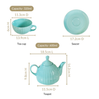 3 Piece Ambrosia Tea Set For 1 Nestasia