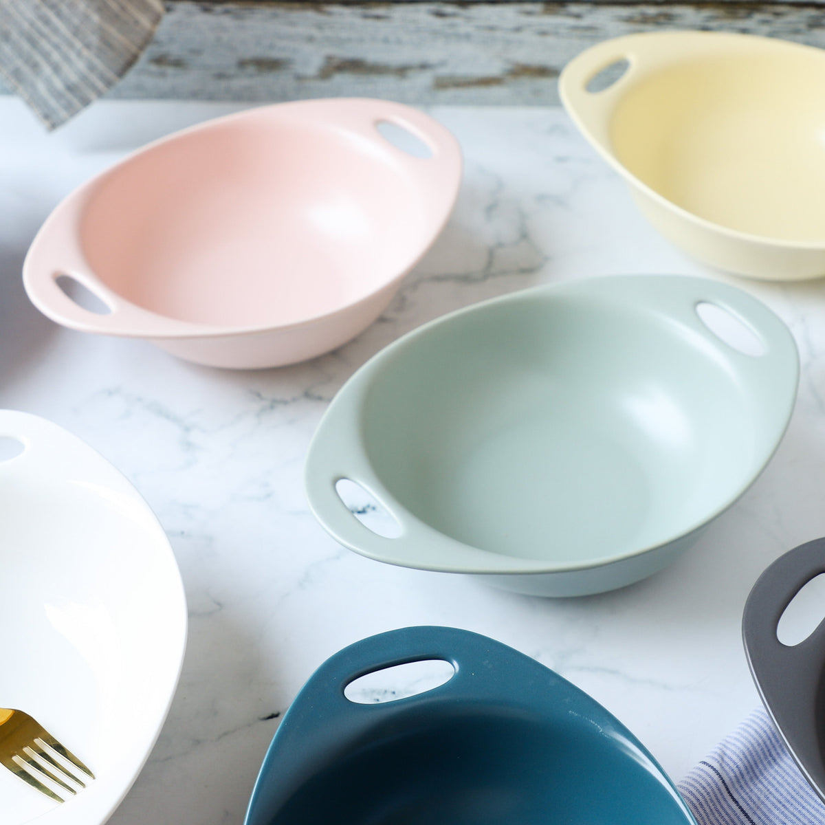 Baking Bowl With Handles Large Nestasia