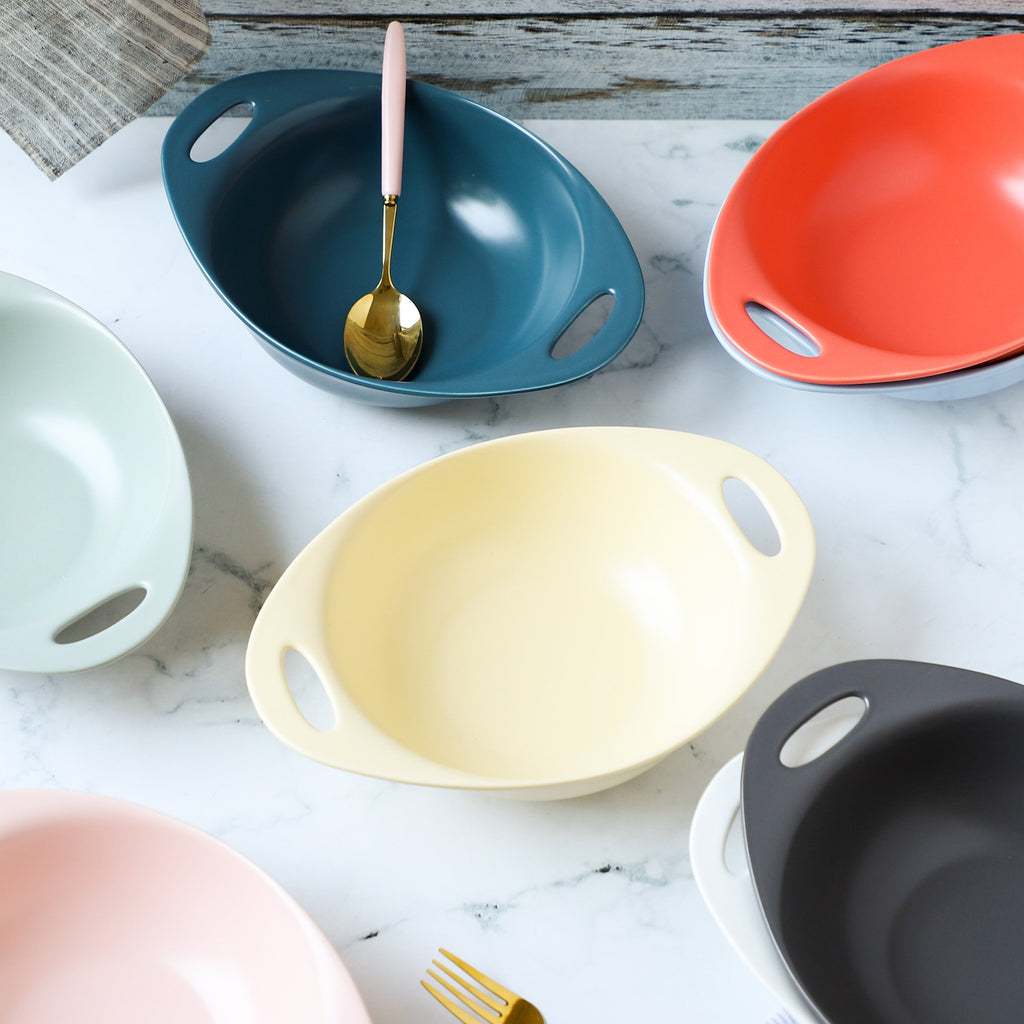Baking Bowl With Handles Large Nestasia