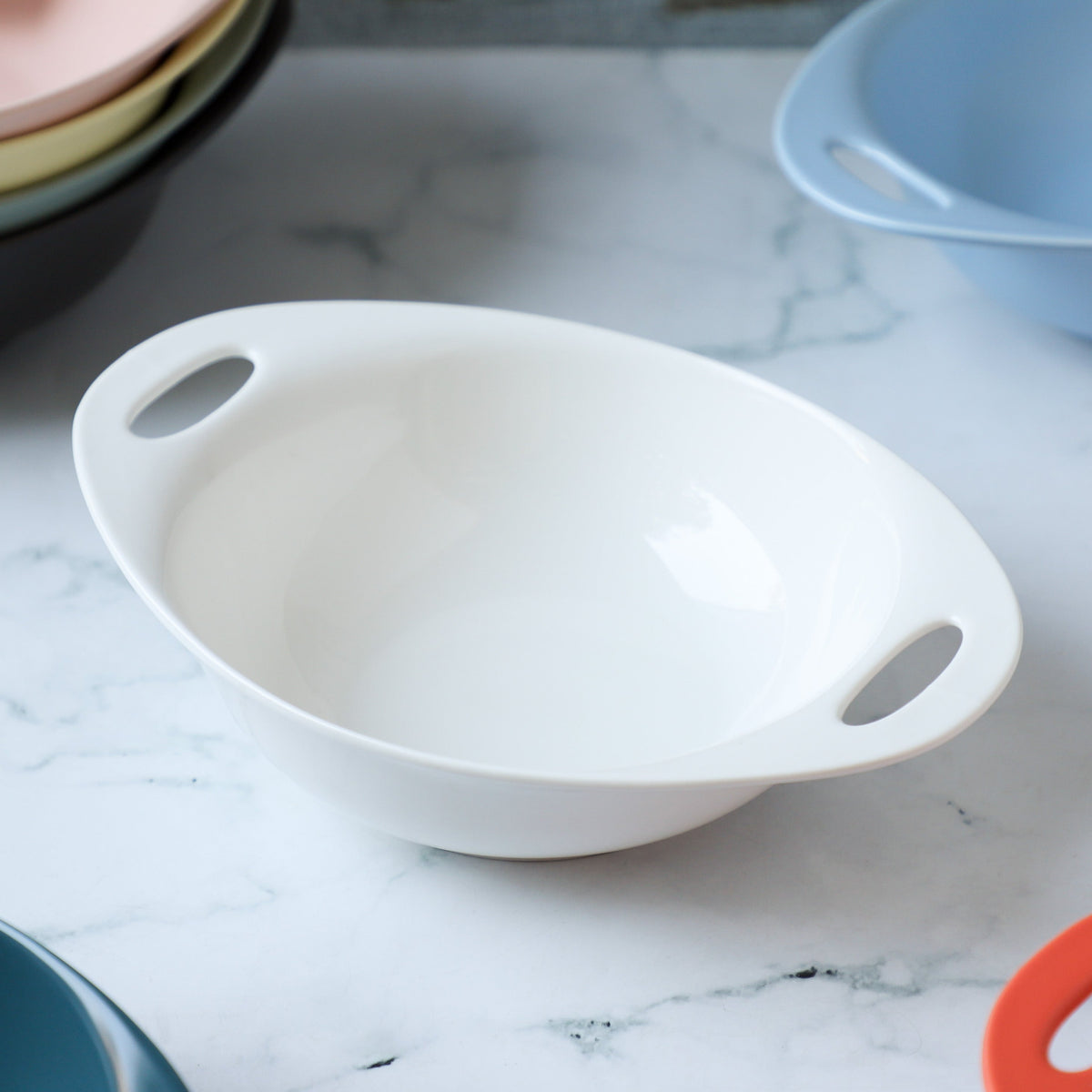 Baking Bowl With Handles Large Nestasia