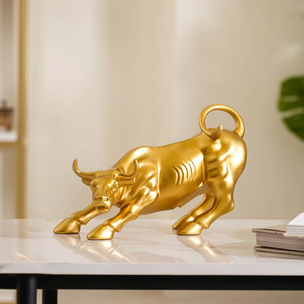 Charging Bull Statue Nestasia