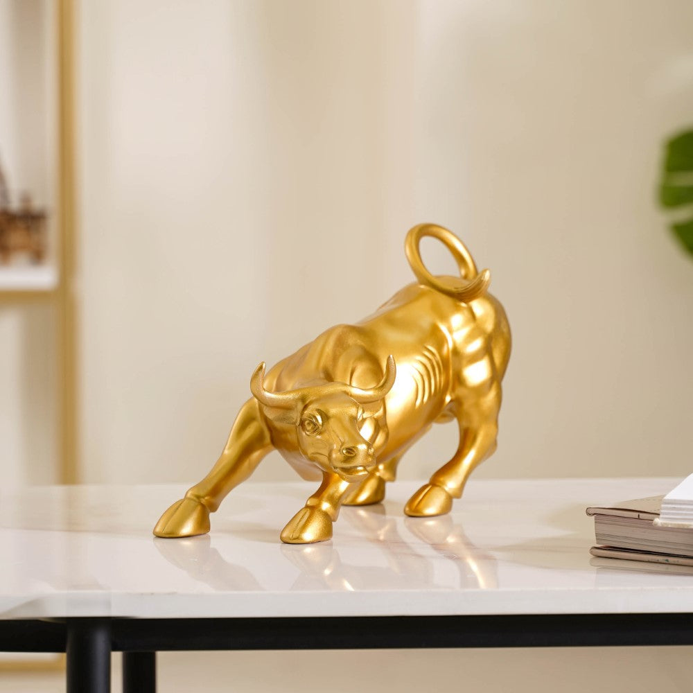 Charging Bull Statue Nestasia