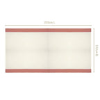 Checkered Border 6 Seater Table Cloth 203x152cm Nestasia