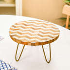 Chevron Mosaic Wooden Riser Nestasia