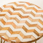 Chevron Mosaic Wooden Riser Nestasia