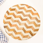Chevron Mosaic Wooden Riser Nestasia