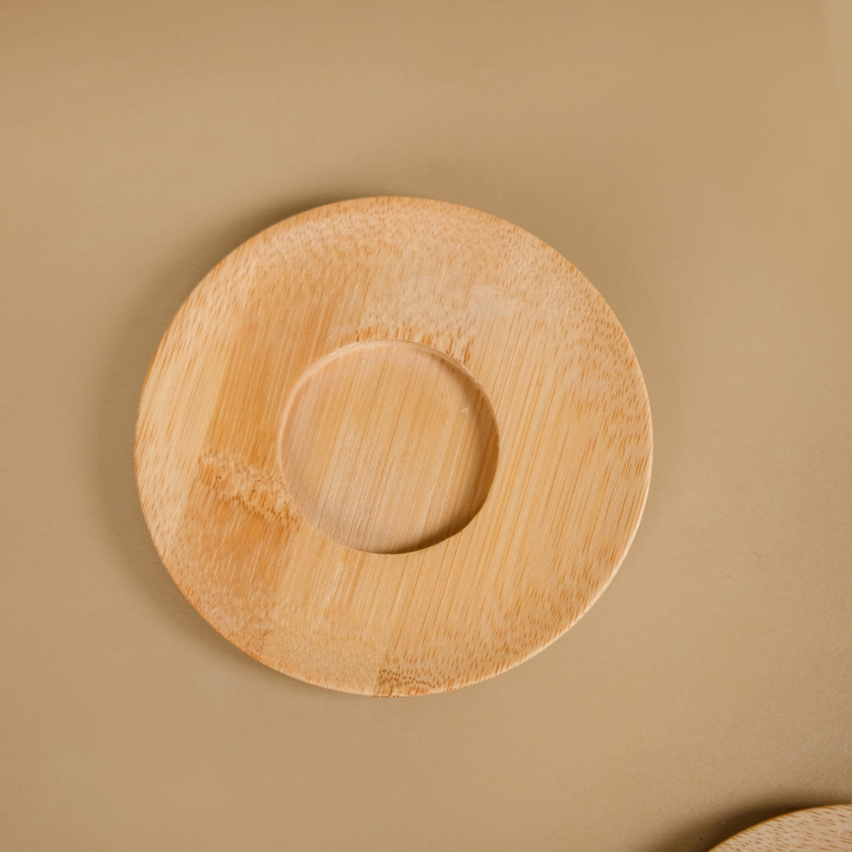Chic Espresso Coffee Cup And Wooden Saucer Set Of 6 100ml Nestasia