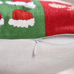 Christmas Chronicles Embroidered Cotton Cushion Cover 40x40cm Nestasia